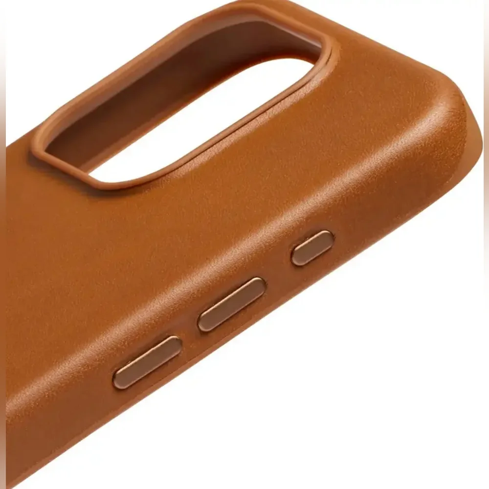 Bellroy Leather Case For iPhone 15 Pro Max (6.7") 3 Card Terracotta New In Box - Picture 4 of 16